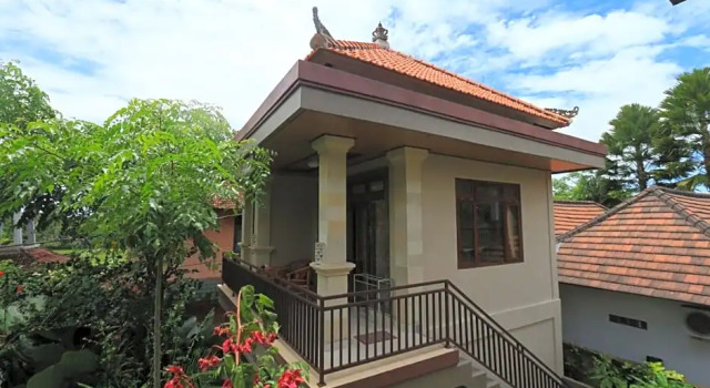 Двухместный номер Deluxe с красивым видом из окна Frangipani Bungalow