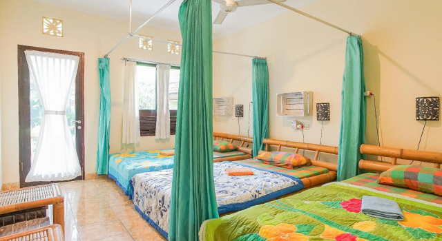 Трёхместный номер Standard Green View Ubud Hostel Bali
