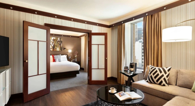 Люкс Luxury c 1 комнатой Sofitel Philadelphia at Rittenhouse Square