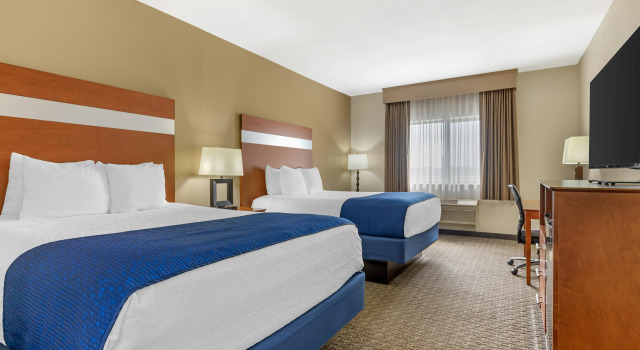 Четырёхместный номер Standard Best Western Big Spring Lodge