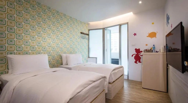 Economy Doppel Zimmer Hotel J Jiaoxi