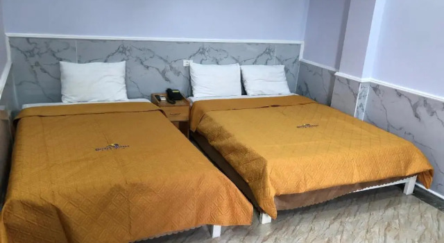 Трёхместный номер Standard с красивым видом из окна Bình Minh Hotel