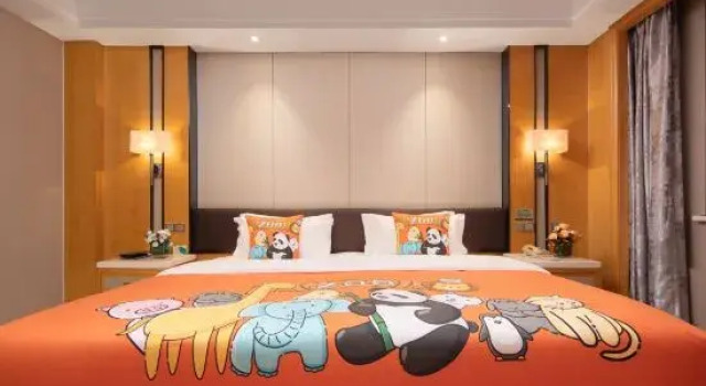 Двухместный семейный люкс Weibang Lixiang Hotel
