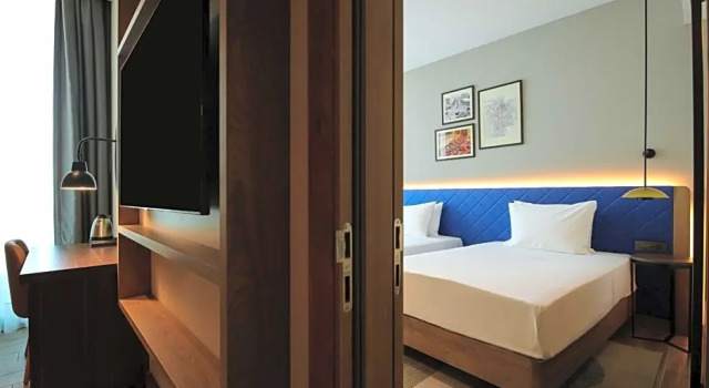 Номер Family Connecting Hilton Garden Inn Ankara Cankaya