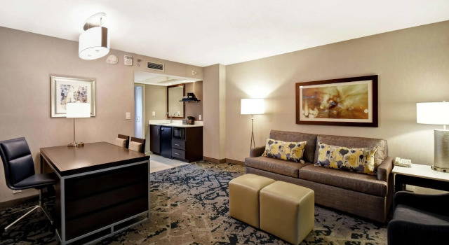 Четырёхместный люкс Embassy Suites by Hilton Raleigh Durham Research Triangle