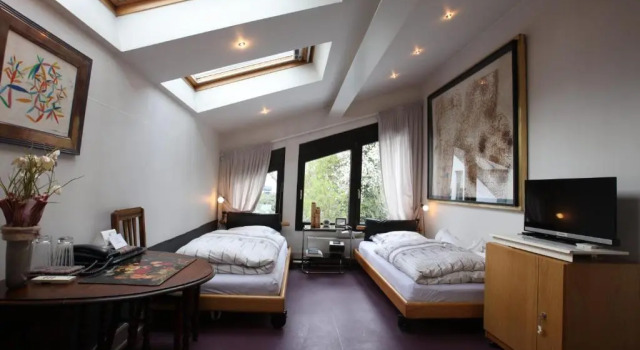 Двухместный номер Standard Air Boardinghouse Tulip Stockum, zu Fuß - 3 Minuten zur Messe