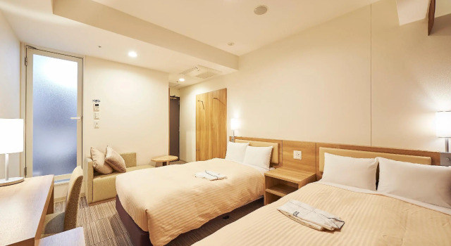 Двухместный номер Sotetsu Fresa Inn Kanda-Otemachi