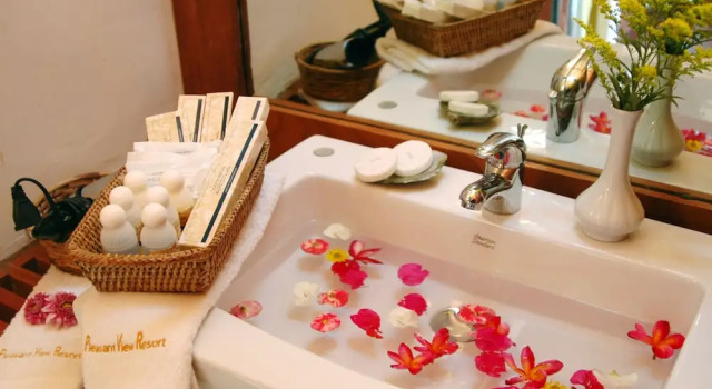 Бунгало Deluxe с балконом и с видом на море Pleasant View Resort