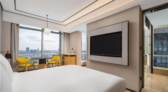 Двухместный номер Premium Hilton Garden Inn Shanghai Lujiazui