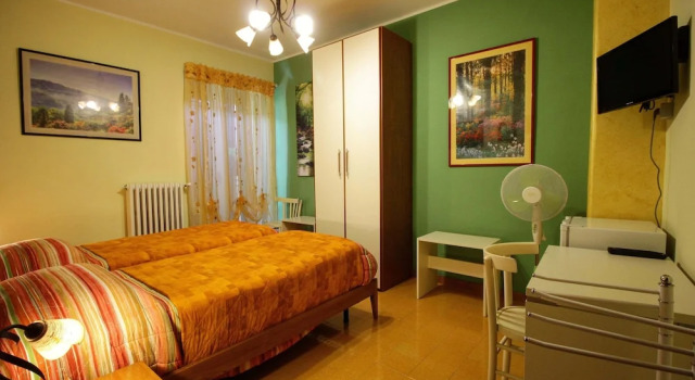 Трёхместный номер Standard с балконом и с красивым видом из окна B&B In Centro a Pacentro