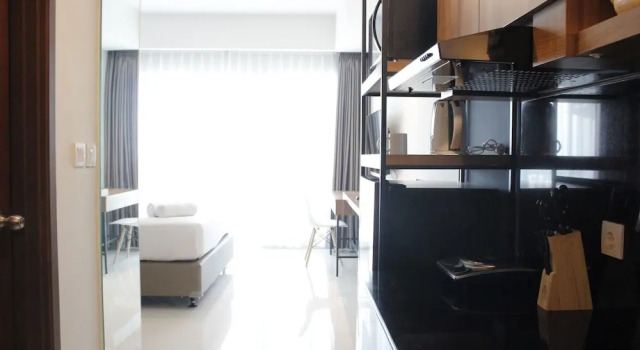 Modern Stylish Studio At Greko Apartment Bandung