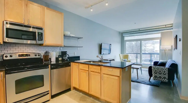Апартаменты Luxury c 1 комнатой The Luxe Suites at Prospect Park