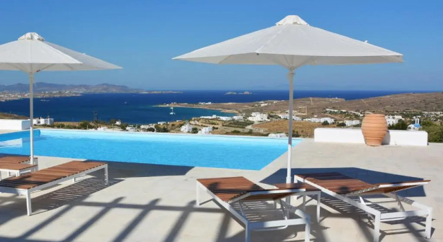 Одноместные апартаменты с видом на море White Blue Houses & Apartments Paros