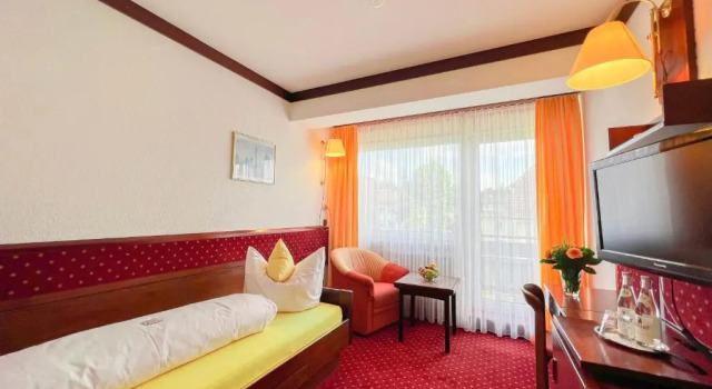 Одноместный номер Standard с балконом Kurhotel Wiedenmann