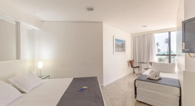 Трёхместный номер Premium с частичным видом на море Hotel Brisa Tower Maceió