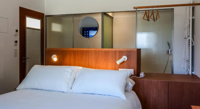 Двухместный номер Deluxe с видом на море Hotel Bela Fisterra