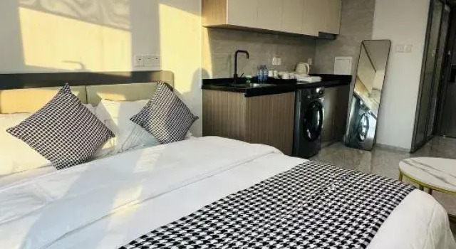 Семейный люкс Дуплекс с 2 комнатами Aosika River View Apartment