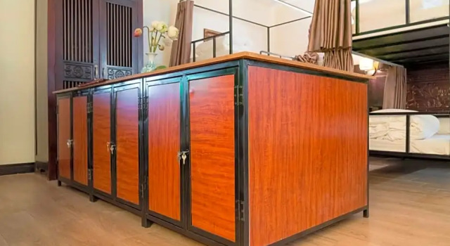 Кровать в общем номере Khách xá Bái Đính - Bai Dinh Guest House