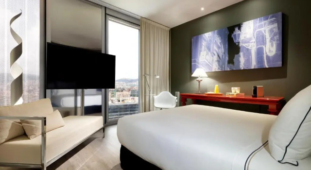 Номер The Level Семейный Meliá Barcelona Sky 4 Sup
