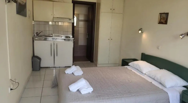 Студия Цокольный этаж Theodora Studios & Apartments