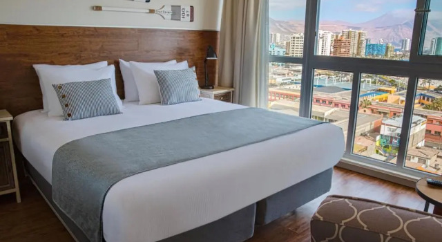 Апартаменты с 2 комнатами с видом на город Gran Cavancha Hotel & Apartment