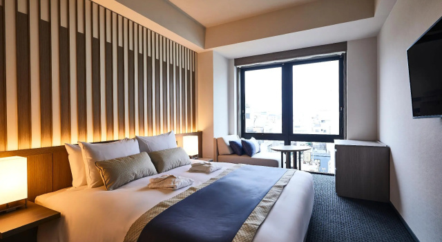 Двухместный номер Standard The Gate Hotel Kyoto Takasegawa by Hulic