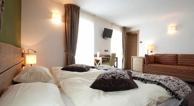 Двухместный номер Deluxe с балконом Hotel Vedig