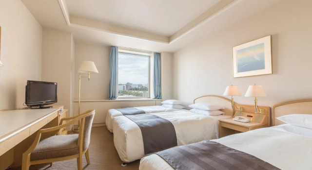 Трёхместный номер Standard Sapporo Park Hotel