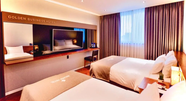 Двухместный семейный номер Standard Golden Business Hotel