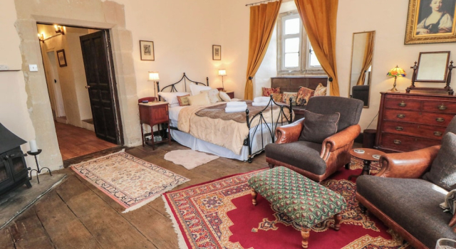 Catherine Parrs Sewing Room, Rezervasyon Tatil Evi Merseyside villalar, Villa