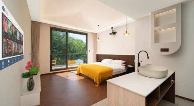 Люкс Deluxe Junlin·Yuehong Resort Homestay (Tingxi Qinglongtan Scenic Area Branch)