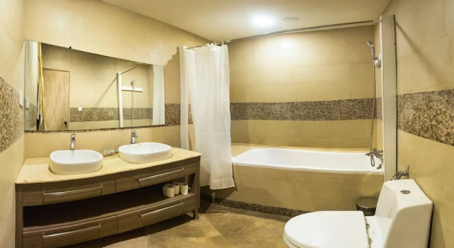 Семейные апартаменты с 2 комнатами с видом на сад Tangalwood Boutique Hotel