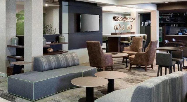 Кровать в общем номере Courtyard Tuscaloosa