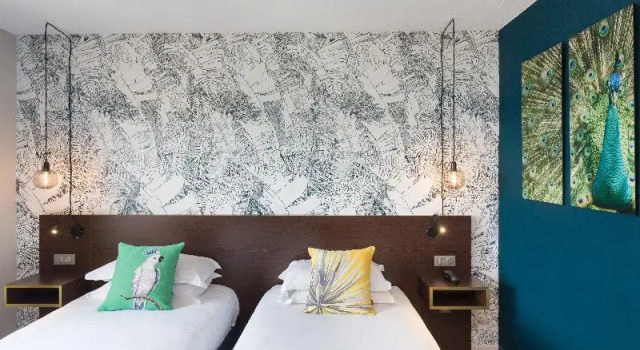 Двухместный номер Standard с балконом Hôtel Birdy by Happyculture