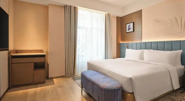 Двухместный номер Standard Hilton Garden Inn Yingkou Zhanqian