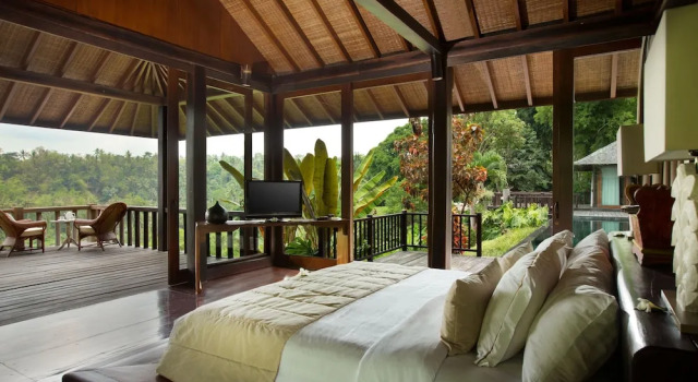 Номер Luxury с 2 комнатами с видом на бассейн Kamaniiya River Villa Sayan - Ubud