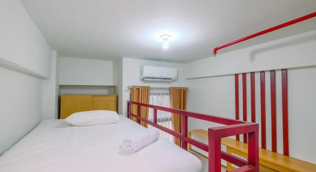 Minimalist And Homey Studio At Dave Apartment, Book Apartment Depok West Java