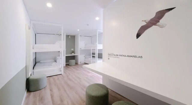 Кровать в общем номере (женский номер) Boa Nova Hostel