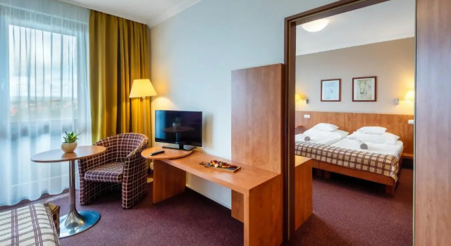 Семейный номер Standard с балконом Hunguest Hotel Pelion
