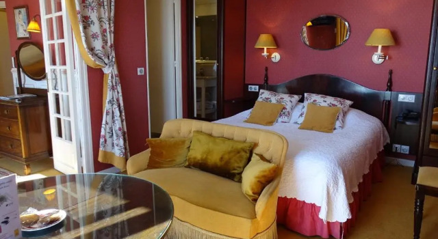 Люкс с видом на море TI AL LANNEC Hotel - Restaurant & Spa