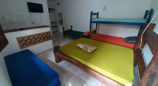Кровать в общем номере Hostel Tabapiri