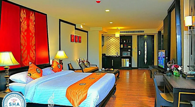Полулюкс с видом на море Royal Thai Pavilion Jomtien Hotel