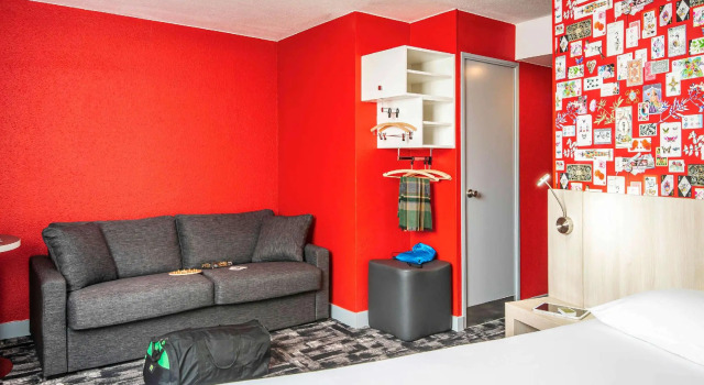 Двухместный семейный люкс Standard Ibis Styles Reims Centre Cathédrale