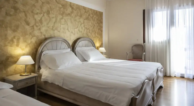 Трёхместный номер Superior с балконом Grand Hotel del Parco