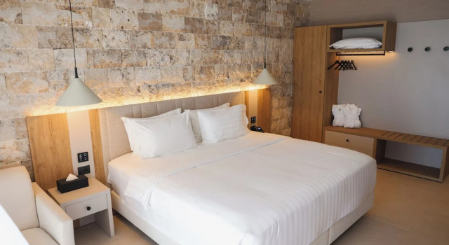 Номер Superior с видом на море Drymades Inn Resort