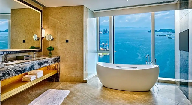 Двухместный люкс Regency Executive с видом на океан Hyatt Regency Shenzhen Yantian