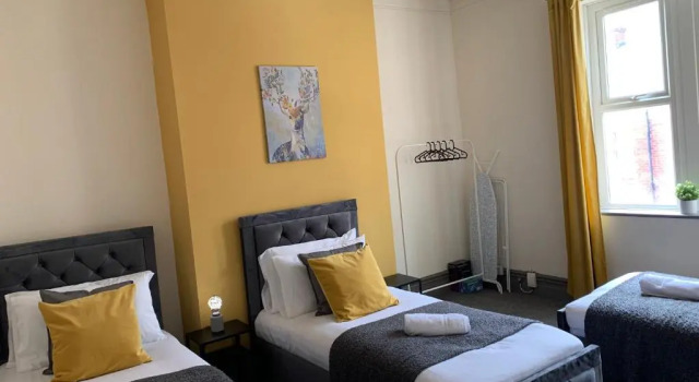 Апартаменты Balfour - Beautiful refurbished spacious 3 bedroom Gateshead flat