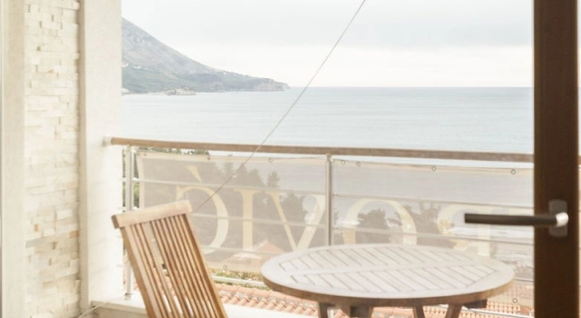 Апартаменты Deluxe с 2 комнатами с видом на море Apartment-Hotel Vila Petrovic-Becici