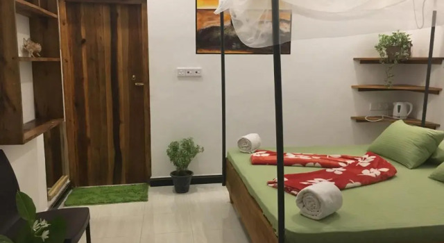 Трёхместный номер Deluxe с балконом Garden Cottage Arugambay