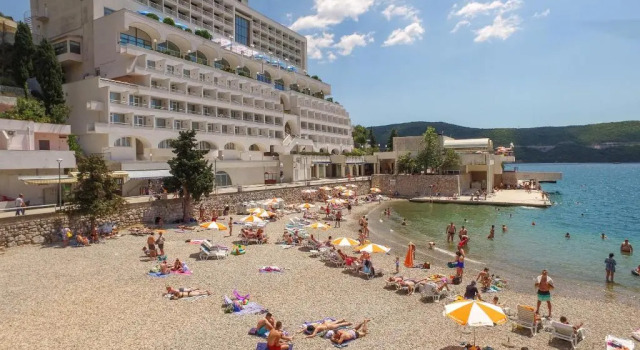 Одноместный номер Standard с видом на море Hotel Sunce Neum